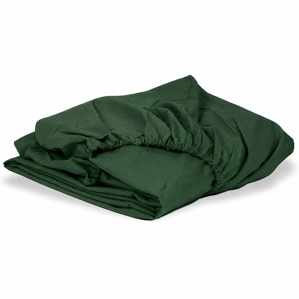 Homes that Comfort Single Fitted Sheet Green - Bed Sheets with Deep Pocket 14 inch, All Around Elastic - Breathable, Easy Care
