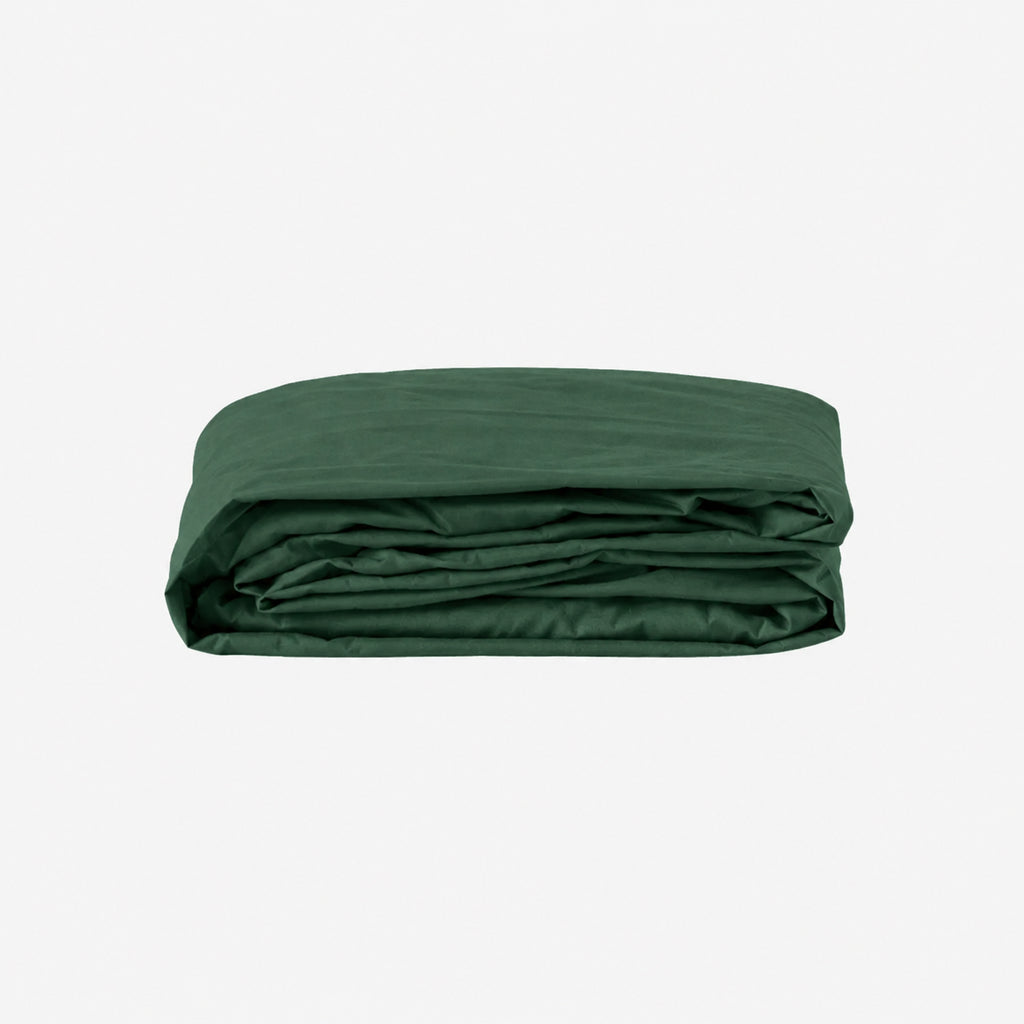Homes that Comfort Single Fitted Sheet Green - Bed Sheets with Deep Pocket 14 inch, All Around Elastic - Breathable, Easy Care