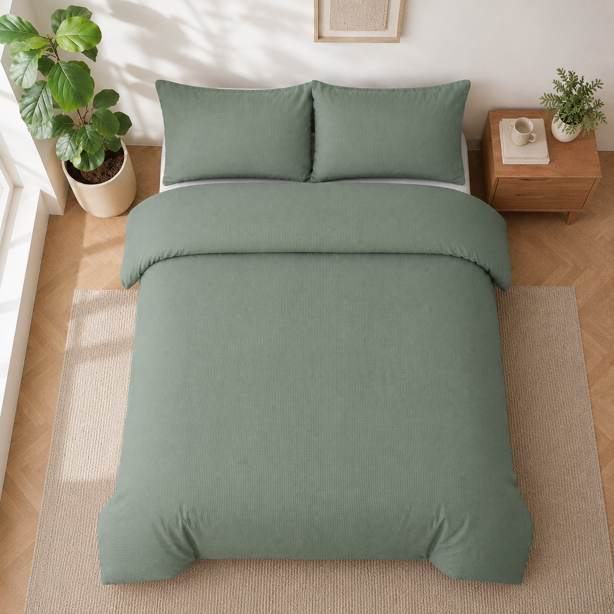 Cotton Tencel Cooling Duvet Cover Set
