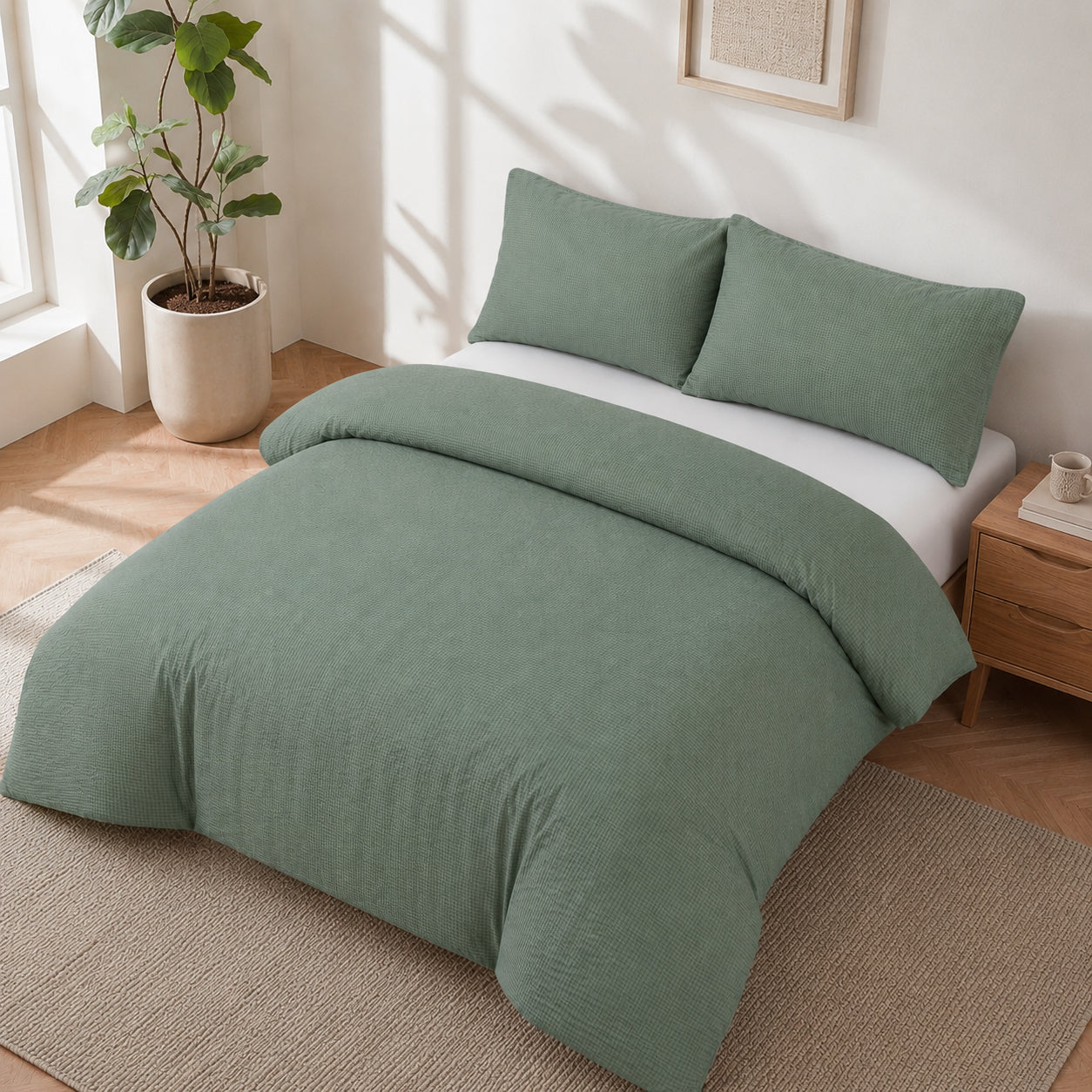 Cotton Tencel Cooling Duvet Cover Set